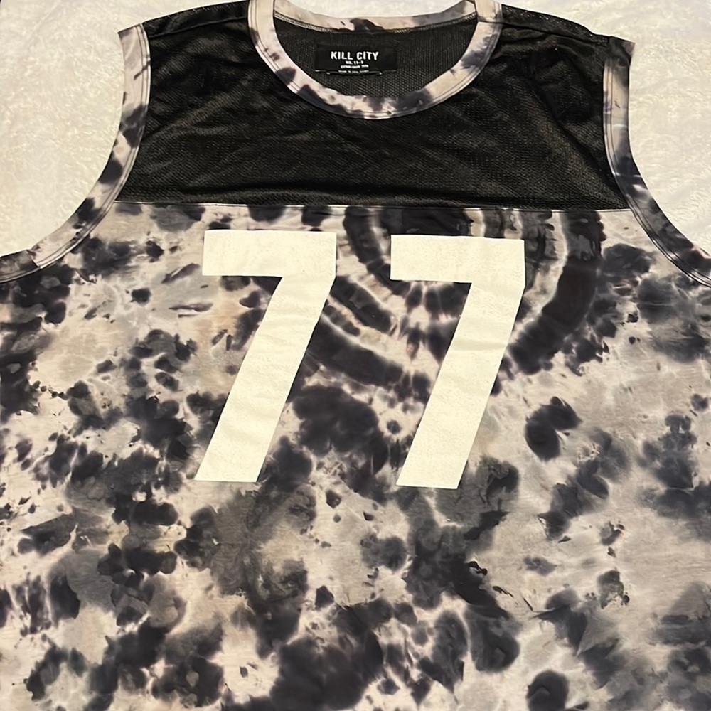 Men’s Kill City Jersey Mesh/Tie Dye Tank - Size L - Picture 7 of 9
